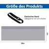 Product size information with a strap and a panel shown. Produktbild-Vorschau