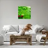 Bild auf Leinwand - Leinwandbild - Marienkäfer Gras Blatt Produktbild-Vorschau 6