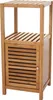 Badregal HWC-B18, Badezimmer Badschrank Standregal mit Tür, Produktbild-Vorschau 2
