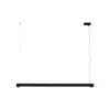 Arcchio LED-Pendellampe Cuna, schwarz, 122cm, Metall Produktbild-Vorschau 1