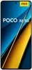 A smartphone with a blue and yellow abstract background. Náhled obrázku produktu