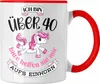 Trendation - 40 Geburtstag Frauen Tasse Einhorn Geschenk Produktbild-Vorschau 1