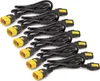 APC Netzkabel-Set 6x C13/C14 verriegelbar 0,6 m Blau Produktbild-Vorschau 1