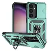 A product shot of a phone case with a ring stand and camera cover. Produktbild-Vorschau