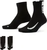 Nike MULTIPLIER QUARTER (2 PAIA) NERO M Anteprima dell’immagine prodotto 4