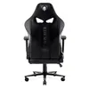 Back view of a black gaming chair. Podgląd zdjęcia produktu