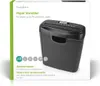 Niszczarka do papieru Nedis 10l DIN P-2 190W Czarna Podgląd zdjęcia produktu 15