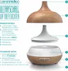 Arendo Aroma Diffuser, Luftbefeuchter, Vernebler in Holz Produktbild-Vorschau 5