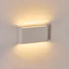 Bellano Außenwandlampe aus Metall/Kunststoff in Weiß Produktbild-Vorschau 7