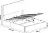 Polsterbett 'Juva' Cord mit Lattenrost 160x200 cm Beige Produktbild-Vorschau 5