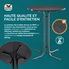 CASARIA® Mange Debout Haute Polyvalente, Table de jardin Voir les images du produit 3