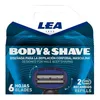 Ersatzklinge für Rasierer Lea Body Shave (2 uds) Produktbild-Vorschau 2