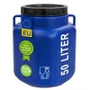 fût à col large plasteo® 50 litres avec couvercle et Voir les images du produit 1