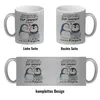Pinguin Glitzer-Kaffeebecher mit Spruch Du bist mein ewiger Produktbild-Vorschau 4