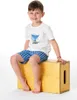 Pyjama pour garçon Schiesser Nightwear bleu atlantique - Voir les images du produit 1