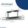 Wasophoogte® Decken wäscheständer, elektrischer Produktbild-Vorschau 3