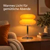LED-Nachttischlampe im Retro-Design, dimmbare Tischleuchte Produktbild-Vorschau 8
