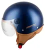 BEON Design Luxe Jethelm Scooterhelm mit Visier, XL, Blau Produktbild-Vorschau 2