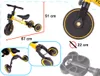 Trike Fix Mini rowerek trójkołowy przełajowy 3w1 z pedałami Podgląd zdjęcia produktu 4