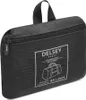 A folded black Delsey travel bag is shown against a white background. Produktbild-Vorschau
