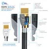 Kabel CSL 8k HDMI 2.1, potrójnie ekranowany, Ultra HD, Full Podgląd zdjęcia produktu 4