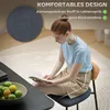 HOMCOM Esszimmerstühle 2er-Set Küchenstuhl mit Rückenlehne, Produktbild-Vorschau 5