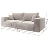 Selsey Farese 3-Sitzer Schlafsofa mit BettzeugbehŠlter 257 Produktbild-Vorschau 6