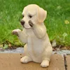 Figurine décorative de jardin Labrador chiot Voir les images du produit 2