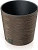 Prosperplast Blumentopf FURU Round Eco Wood Kaffee 25 cm Produktbild-Vorschau 3