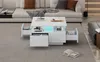 Sweiko salontafel, 70x70x40 cm, voor de woonkamer, Productafbeelding-voorbeeld 4