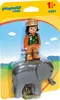 PLAYMOBIL 9381 Tierpflegerin mit Elefant Produktbild-Vorschau 1