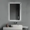 MODFU Rahmenloser Badspiegel mit LED,Badezimmerspiegel mit Produktbild-Vorschau 4