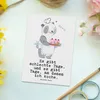 Mr. & Mrs. Panda Postkarte Bär Kochen - Weiß - Geschenk, Produktbild-Vorschau 2