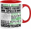 Ultimate-Frisbee-Spieler Geschenk Kaffee-Tasse Geschenkidee Produktbild-Vorschau 1