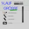 Gardinenschiene 270cm (3x90cm) / 1-läufig Vorhangschiene Produktbild-Vorschau 2