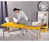 Stół do masażu 3 strefy drewno żółty Ławka terapeutyczna Podgląd zdjęcia produktu 11