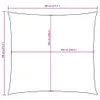 Parasole a Vela in Tela Oxford Quadrato 7x7 m Beige Anteprima dell’immagine prodotto 9