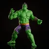 A green action figure of the Hulk standing against a black background. Produktbild-Vorschau