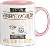 Wildtierbeobachterin Tasse Geschenk Ich Bin Produktbild-Vorschau 1