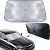 Auto Sonnenschutz Frontscheibe - 140x80 cm - Faltbarer Produktbild-Vorschau 1