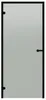 Saunatür Harvia Black Line - Schwarzes Aluminium / Glas Produktbild-Vorschau 1
