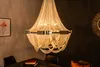 Barock Design Kronleuchter ROYAL XL 70cm silber Produktbild-Vorschau 4