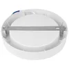 The underside of a white, round LED ceiling light fixture with a metal mounting bracket. Náhľad obrázku produktu