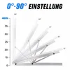 4X PV Halterung mit Haken 118cm Solarmodul Montage Balkon Produktbild-Vorschau 2
