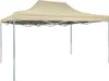 vidaXL Profi-Partyzelt Faltbar 3×4 m Stahl Creme Produktbild-Vorschau 7
