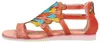 Laura Vita Damen Sandale Hochfront Pfau Cut-Outs Feclicieo Produktbild-Vorschau 8