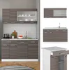 Küchenzeile Vicco R-Line Edelgrau 140 cm , AP Eiche, Model Produktbild-Vorschau 5