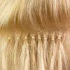 hair2heart nano krúžky č. 5 hnedé so silikónovou vložkou na Náhľad obrázku produktu 4