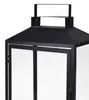 3er Gartenlaternen Laternen Metall Windlicht Schwarz Produktbild-Vorschau 7