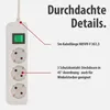 Brennenstuhl Eco-Line Multiprise avec interrupteur 3x blanc Voir les images du produit 13